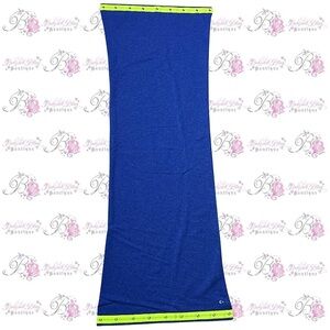 Ivivva scarf snap button versatile blanket scarf large circle style blue neon